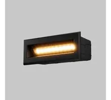 Spot pentru trepte/pardoseli, LED, incastrat, Maytoni Bosca, 5W, 3000K, 137x65x54mm, negru, IP65, O045SL-L5B3K