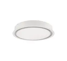 Plafoniera LED Nova Luce Perfect, 40W, 2700K-6000K, alb, dimabil TW, telecomanda, semi-incastrata