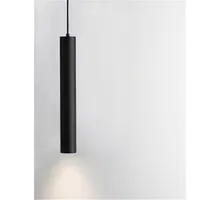 Pendul, Nova Luce Seawave, 1xGU10, 400/1930x55mm, negru satinat