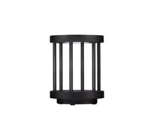 Stalp mic LED, Nova Luce Nereus, 8W, 3000K, 160x200mm, negru, IP65