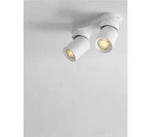 Plafoniera tip spot, Nova Luce Amecy, 2xGU10, alb