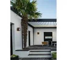 Aplica LED, Nova Luce Misti, 9W, 3000K, 180x130x180mm, negru, IP65