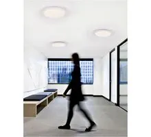 Plafoniera LED, Nova Luce Chet, 30W, 2700-5000K, alb, dimabil, CCT-RGB, telecomanda