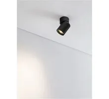 Spot mobil, Nova Luce Amecy, 1xGU10, negru