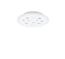 Plafoniera LED, Nova Luce Astraeus, 19W, RGB+3000K, alb, dimabil Triac, telecomanda
