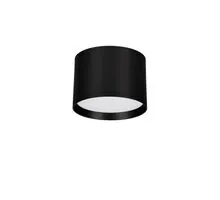 Spot fix LED Nova Luce Ziaza, 17W, 3000K, D120 mm, negru