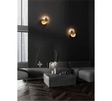 Aplica LED, Nova Luce Solei, 6W, 3000K, foita de aur