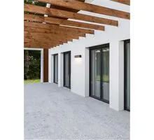 Aplica LED, Nova Luce Brown, 2W, 3000K, mahon-negru, solar, senzor de miscare, IP65