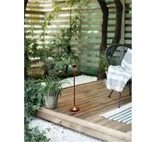 Lampadar LED, Nova Luce Arion, 2W, 3000K, 110x500mm, ruginiu, IP65