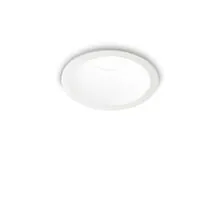 Spot fix LED incastrat Ideal Lux Game, 11W, 3000K, 85mm, alb, IP20, 192291