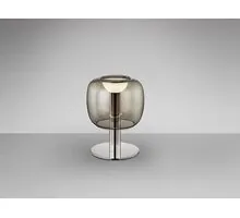 Veioza LED Schuller Icon, 5W, 3000K, crom-fumuriu, dimabil