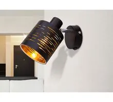 Aplica Globo Lighting Tunno, 1xE14, auriu-negru