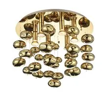 Pendul AZzardo Luvia, 6xG9, auriu