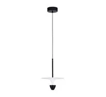 Pendul LED Nova Luce Luet, 11W, 3000K, alb-negru, nu, 