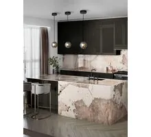 Pendul LED Nova Luce Las, 13W, 3000K, auriu-fumuriu-negru