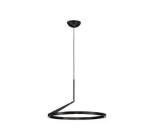 Pendul LED Nova Luce Tilia, 31W, CCT 2700-3000-4000K, negru, dimabil