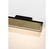 Aplica LED Nova Luce Apnea, 7W, 3000K, auriu-fumuriu-negru, dimabil, Triac