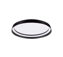 Plafoniera LED Nova Luce Ormi, 38W, CCT 2700-4000K, negru, dimabil, Triac