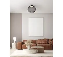 Plafoniera LED Nova Luce Kinetic, 19W, 3000K, alb-negru