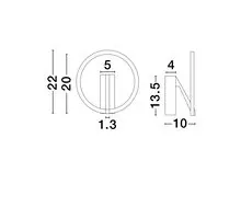 Aplica LED Nova Luce Tilia, 10W, CCT 2700-3000-4000K, negru