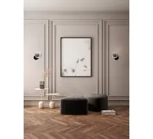 Aplica LED Nova Luce Aelia, 3W, 3000K, fumuriu-negru 