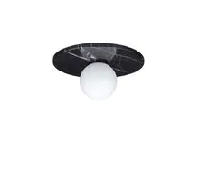 Plafoniera Nova Luce Idor, 1xG9, negru marmorat