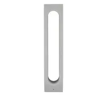 Stalp mic LED Nova Luce Stage, 6W, 3000K, 150x150x700mm, gri, IP65, 9186708