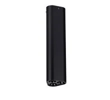 Spot fix LED Nova Luce Etho, 6W, 3000K, H200 mm, negru