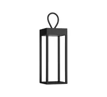 Lampadar gradina LED Nova Luce Lucia, 4W, 3000K, 120x120x300mm, negru nisipiu, IP54, dimabil