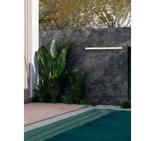 Aplica LED Nova Luce Nova, 36W, 3000K, negru nisipiu, IP65