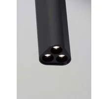 Spot fix LED Nova Luce Etho, 6W, 3000K, H200 mm, negru