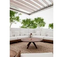 Veioza LED Nova Luce Petit, 2W, 3000K, ruginiu, IP54, dimabil