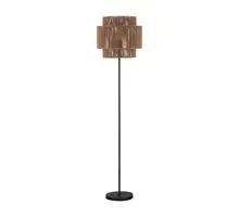 Lampadar Nova Luce Lito, 1xE27, lemn natural-negru