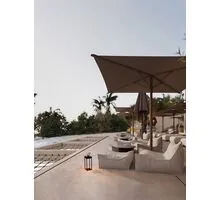 Lampadar gradina LED Nova Luce Lucia, 4W, 3000K, 120x120x300mm, negru nisipiu, IP54, dimabil