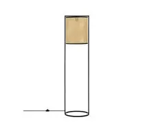 Lampadar Nova Luce Erto, 1xE27, lemn natural-negru