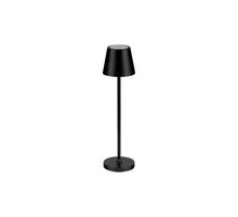 Veioza LED Nova Luce Petit, 2W, 3000K, negru nisipiu, IP54, dimabil