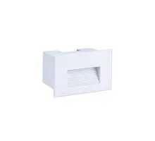 Spot LED Nova Luce Polka, 4W, 3000K, alb nisipiu, IP65