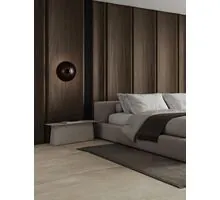 Aplica LED Nova Luce Edem, 9W, 3000K, negru