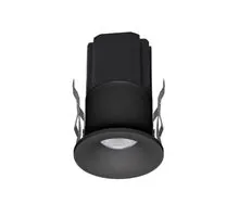 Spot fix LED, incastrat, Mantra Hurgada, 7W, 3000K, 62x42mm, negru nisipiu, IP54, 8670