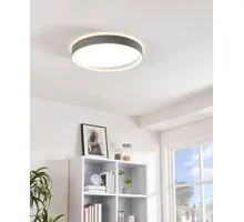Plafoniera LED Eglo Laurito, 24W, 3000-6500K, alb, gri, dimabil