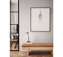 Veioza LED Nova Luce Logos, 5W, 3000K, negru