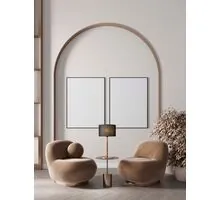 Veioza Nova Luce Sibnia, 1xE27, alama-negru