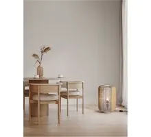 Veioza Nova Luce Natural Mila, 1xE27, albastru, maro, negru