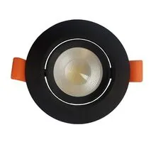 Spot mobil LED, incastrat, Mantra Panama, 6W, CCT 3000-4000K-5000K, 29x85mm, negru, 8763