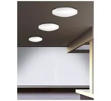Plafoniera Nova Luce Ivi, 2xE27, D33, alb, IP44