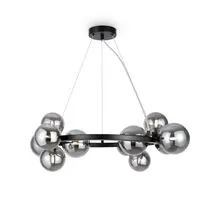 Lustra Maytoni Dallas, 11xG9, fumuriu, negru