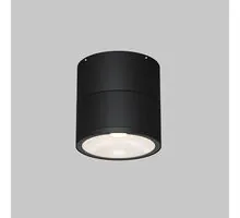 Plafoniera, LED, Maytoni Spin, 7W, 3000K, 90x90mm, grafit, IP54, O310CL-L5GF3K