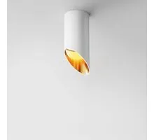 Spot fix Maytoni Lipari, 1xGU10, H150, alb, auriu