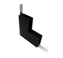 Element de conectare intermediar, unghi drept interior, sina magnetica, Mantra Magneto, negru, 8375