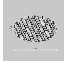 Filtru anti-glare Maytoni HoneyComb D45 mm